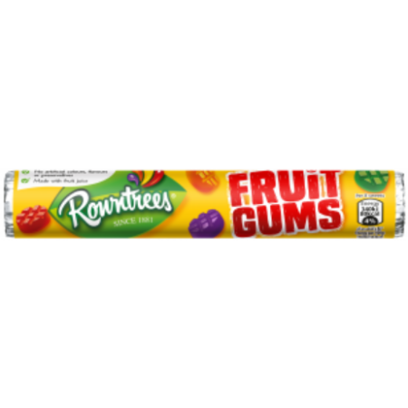ROWNTREE'S Fruit Gums Sweets Bag 43.5g